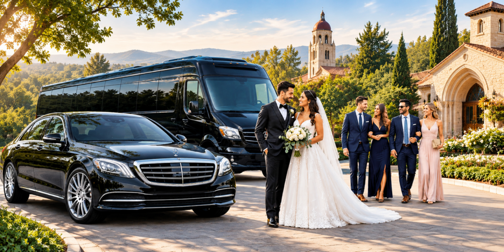 How to Coordinate Wedding Guest Transportation in Palo Alto, CA